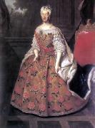 Louis de Silvestre Portrait de Marie Spain oil painting artist